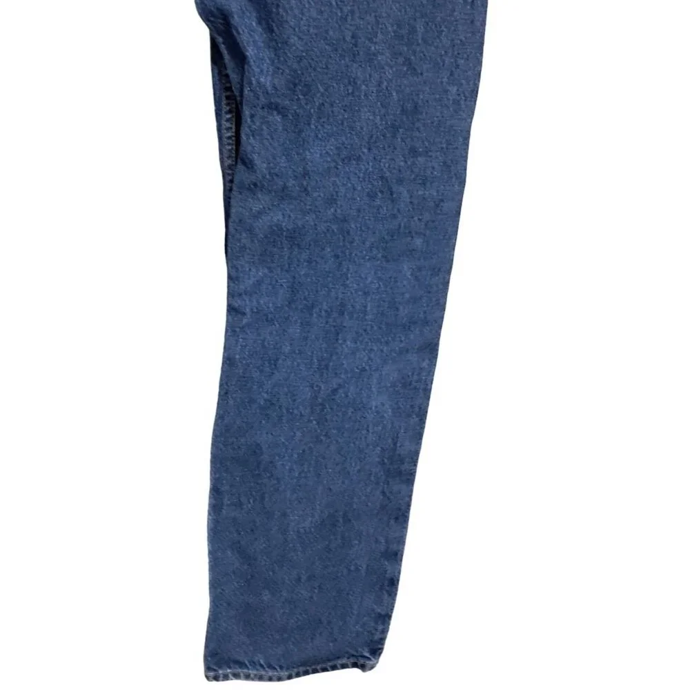 Levis 505 Jeans Mens Tagged 34‎ x 30 Orange Tab Regular Fit Straight Leg Jeans